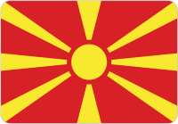 North Macedonia Flag